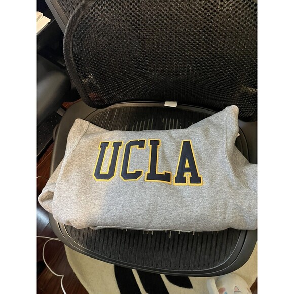 Brand New UCLA Logo Bruins Embroidered Hoodie NWT, Youth Medium - Picture 2 of 3